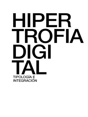 cover image of Hipertrofia Digital